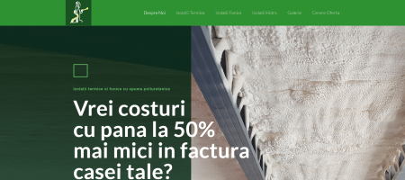 Site izolatiitermofonic.ro